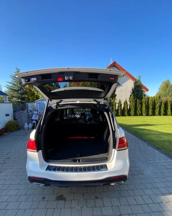 Mercedes-Benz GLE cena 195300 przebieg: 124800, rok produkcji 2016 z Warszawa małe 407
